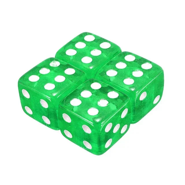 570 Mods Dice Tire Caps | 4Pcs/Set Air Valve