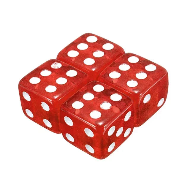 570 Mods Dice Tire Caps | 4Pcs/Set Air Valve